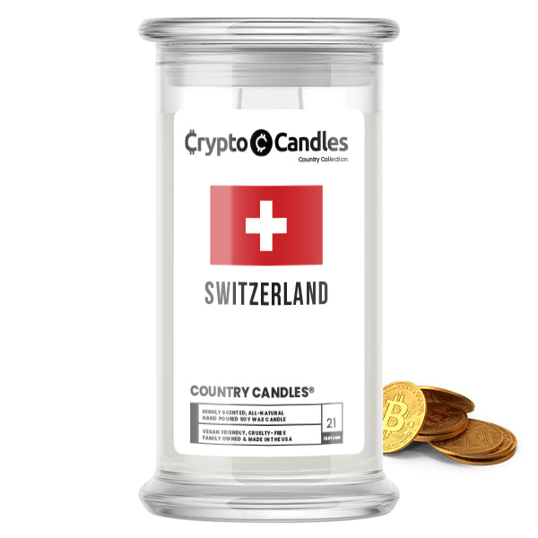 Switzerland Country Crypto Candles