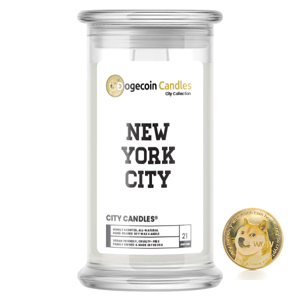 New York City DogeCoin Candles