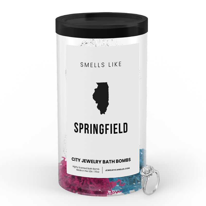 Smells Like Springfield City Jewelry Bath Bombs