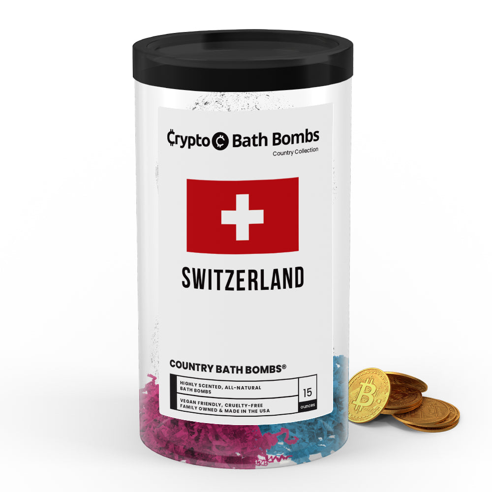 Switzerland Country Crypto Bath Bombs