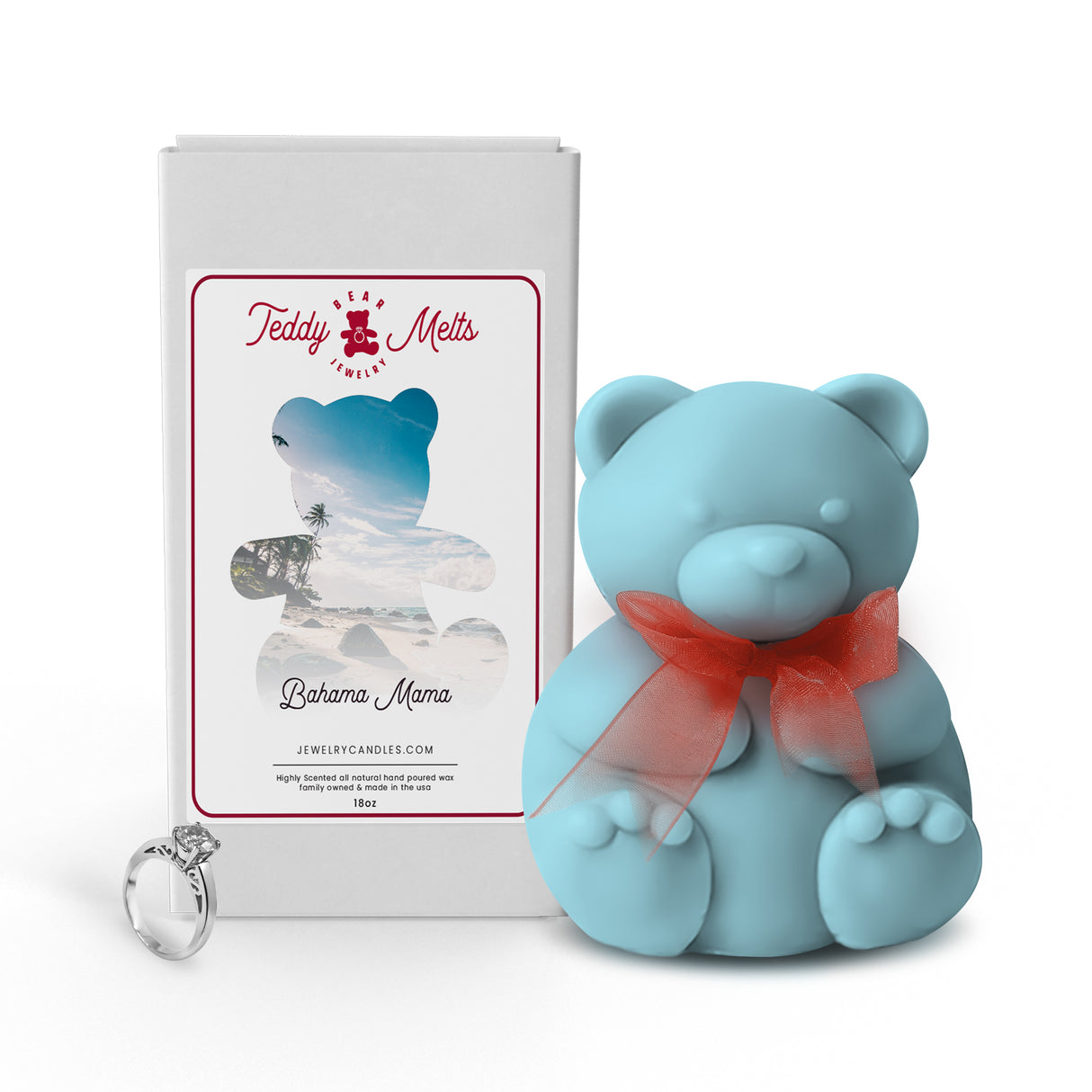 Bahama Mama GIANT Teddy Bear Jewelry Wax Melts