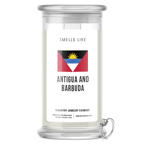 Smells Like Antigua and Barbuda Country Jewelry Candles