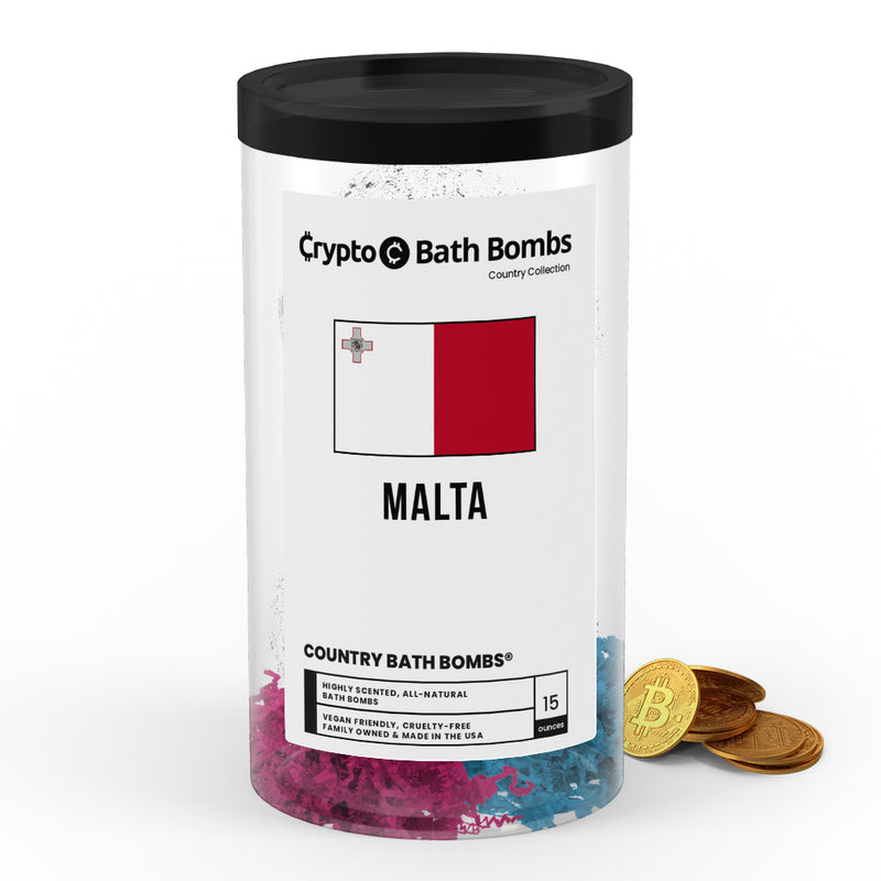 Malta Country Crypto Bath Bombs
