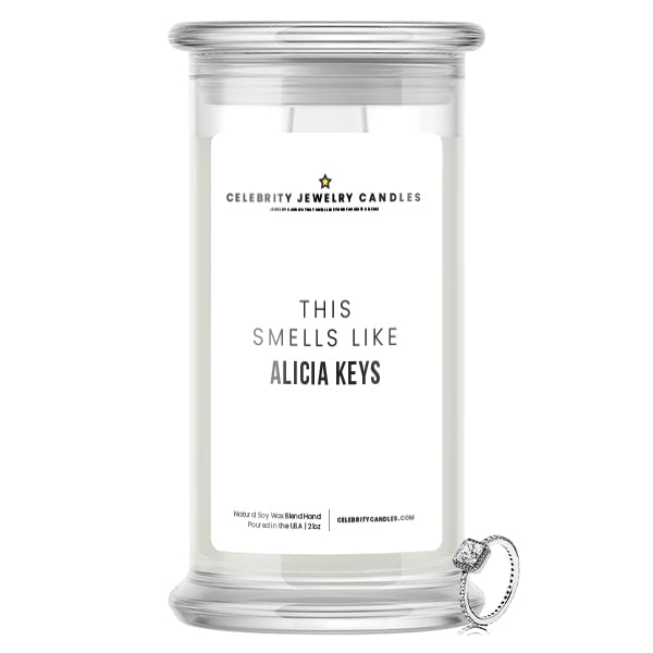 Smells Like Alicia Keys Jewelry Candle | Celebrity Jewelry Candles