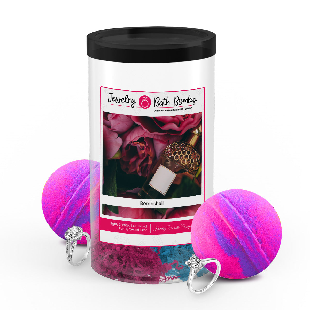 Bombshell Jewelry Bath Bombs Twin Pack