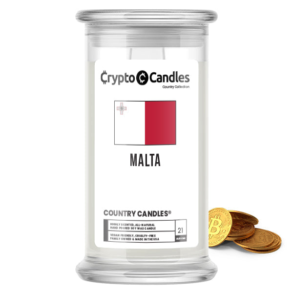 Malta Country Crypto Candles