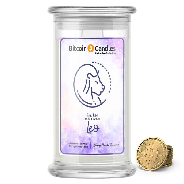 Leo Zodiac Bitcoin Candles