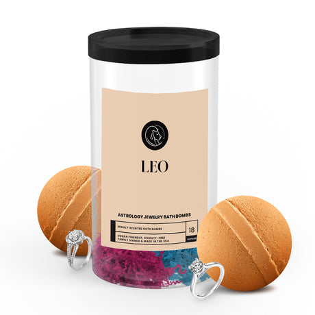 Leo Astrology Jewelry Bath Bombs