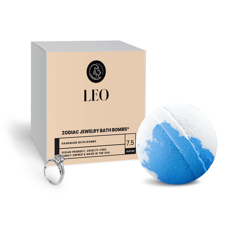 Leo Zodiac Jewelry Bath Bomb
