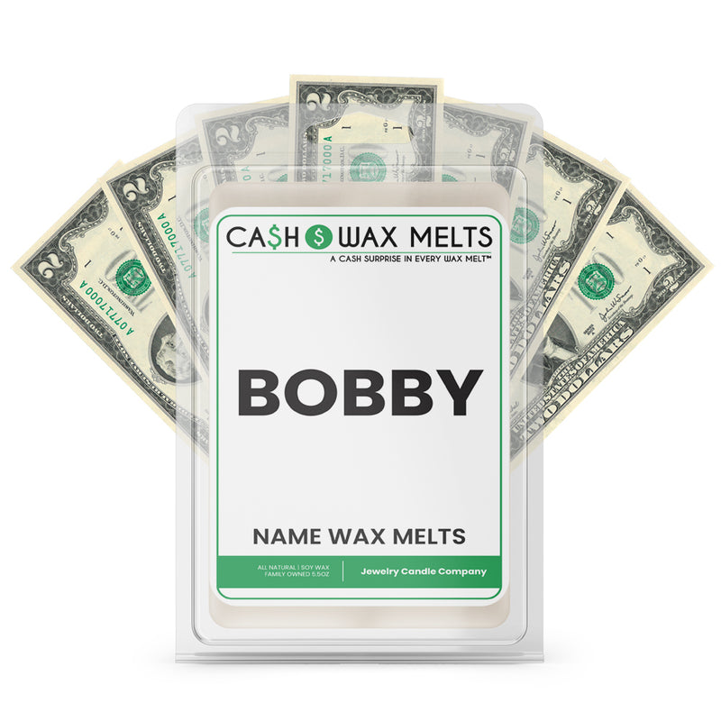 BOBBY Name Cash Wax Melts