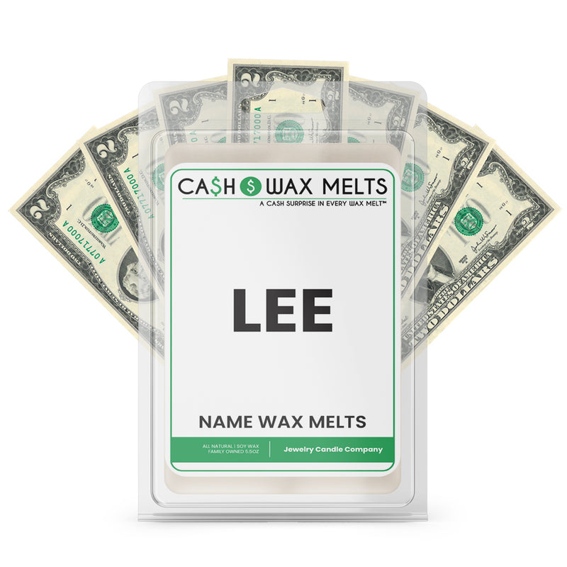 LEE Name Cash Wax Melts