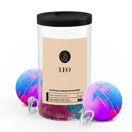 Leo Astrology Jewelry Bath Bombs