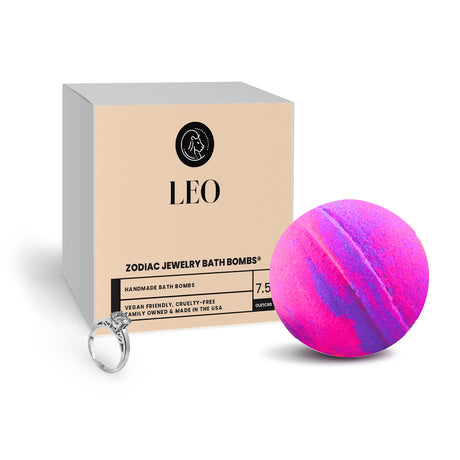 Leo Zodiac Jewelry Bath Bomb