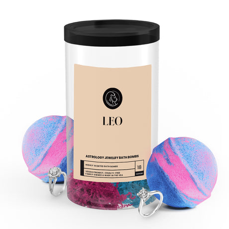 Leo Astrology Jewelry Bath Bombs