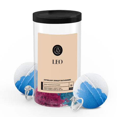 Leo Astrology Jewelry Bath Bombs