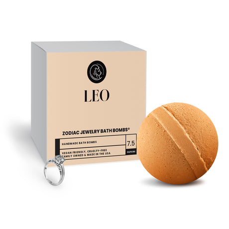Leo Zodiac Jewelry Bath Bomb