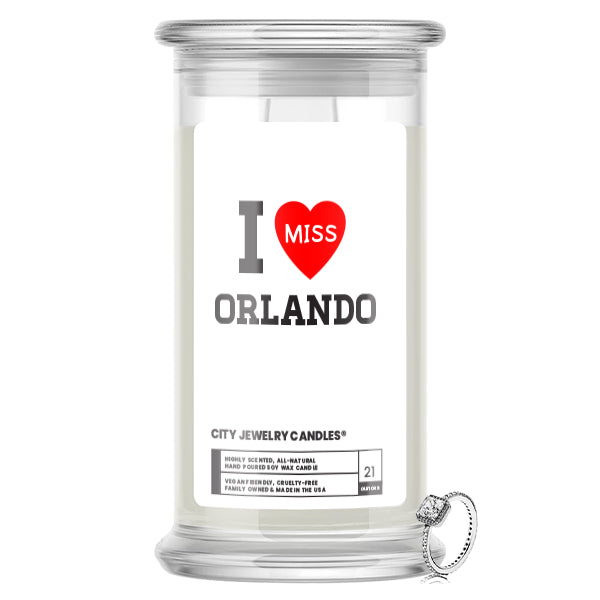 I miss Orlando City Jewelry Candles