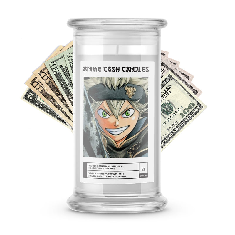 Asta | Anime Cash Candle