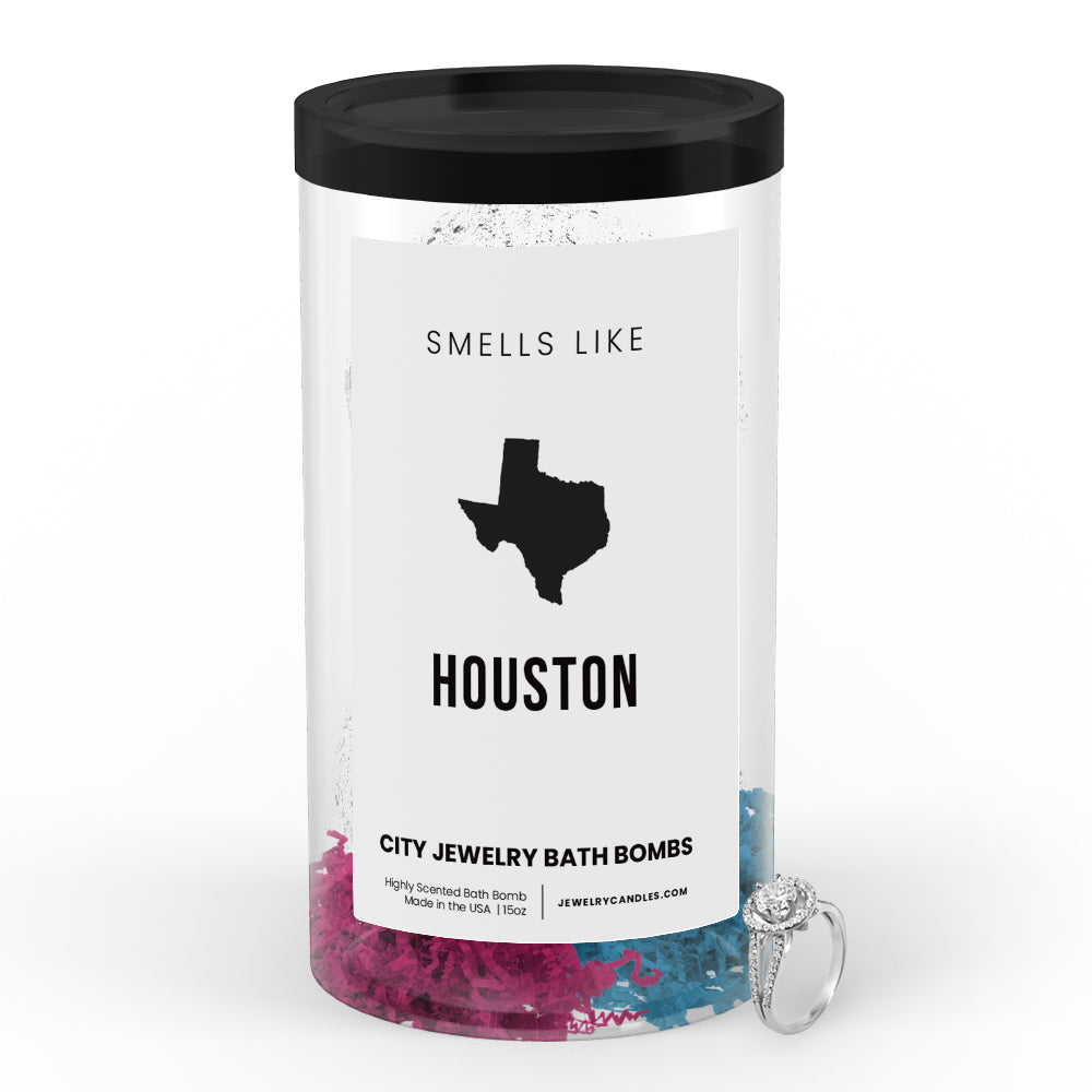 Smells Like Houston City Jewelry Bath Bombs