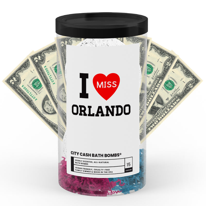 I miss Orlando City Cash Bath Bombs