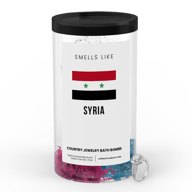 Smells Like Syria Country Jewelry Bath Bombs