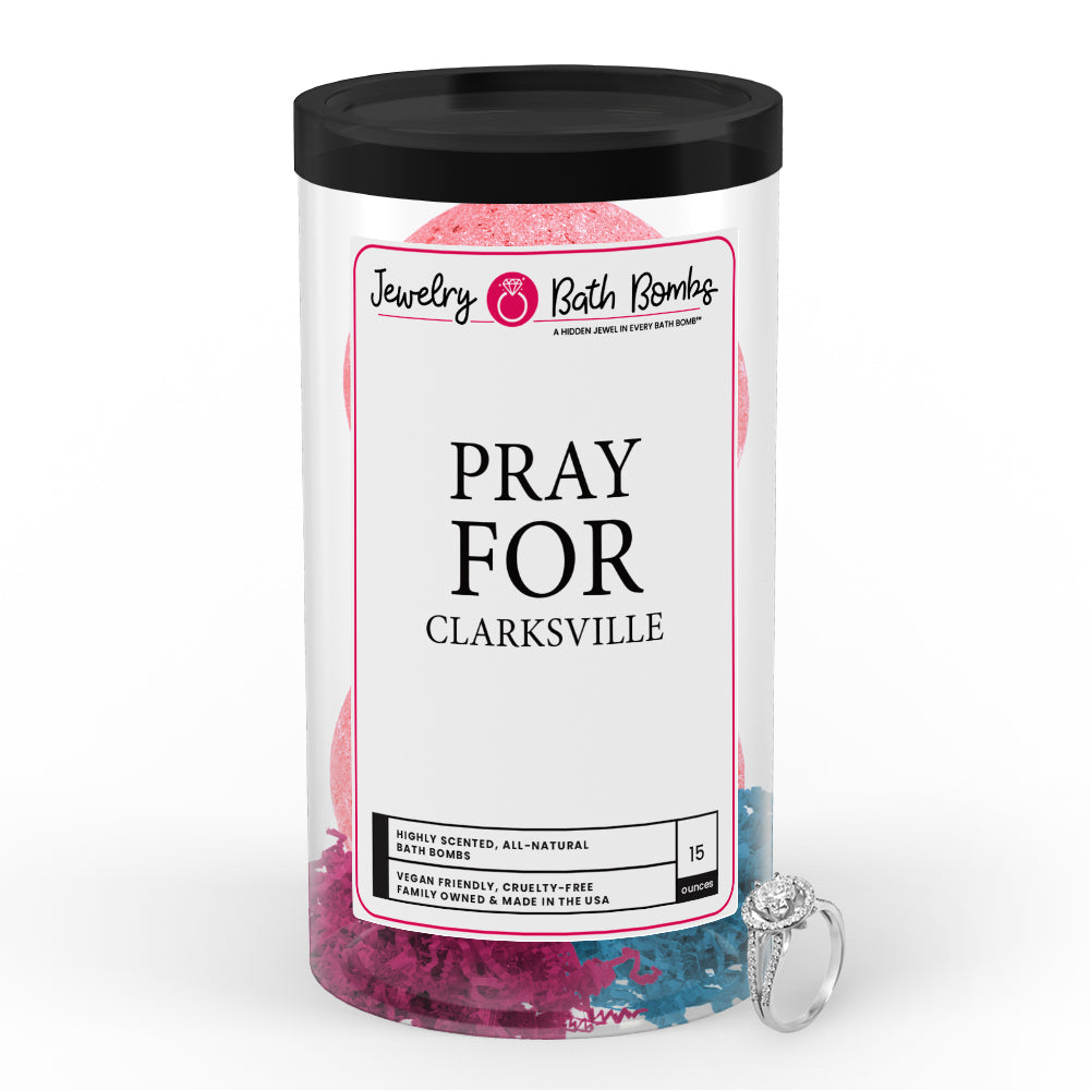 Pray For Clarksville Jewelry Bath Bomb