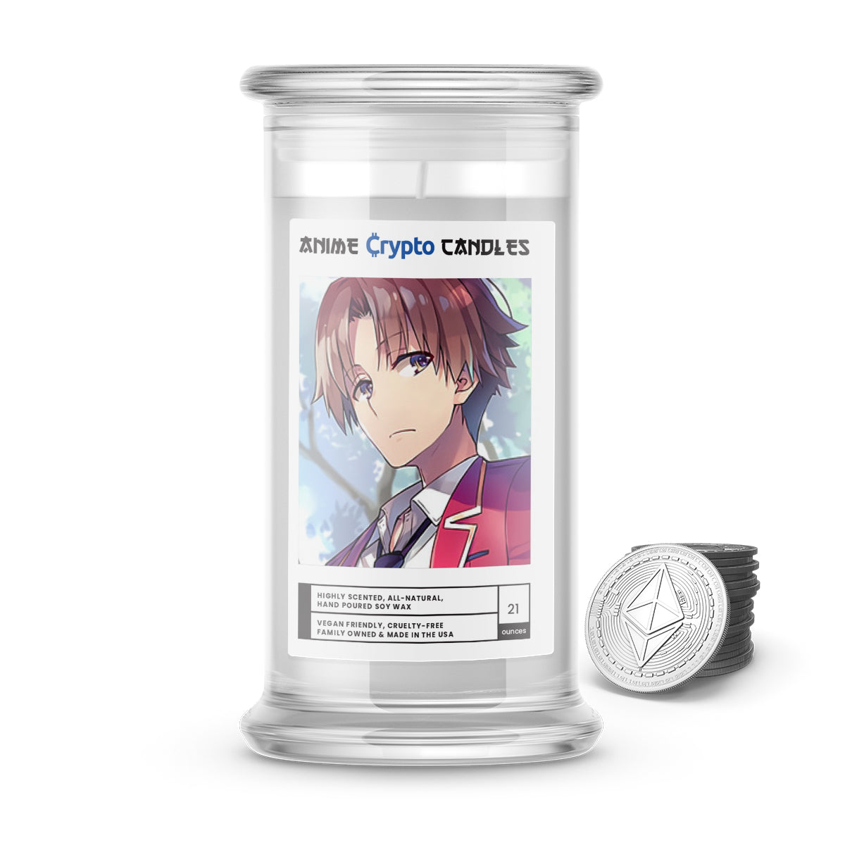 Ayanokouji, Kiyotaka (綾小路 清隆) - Crypto Anime Candles