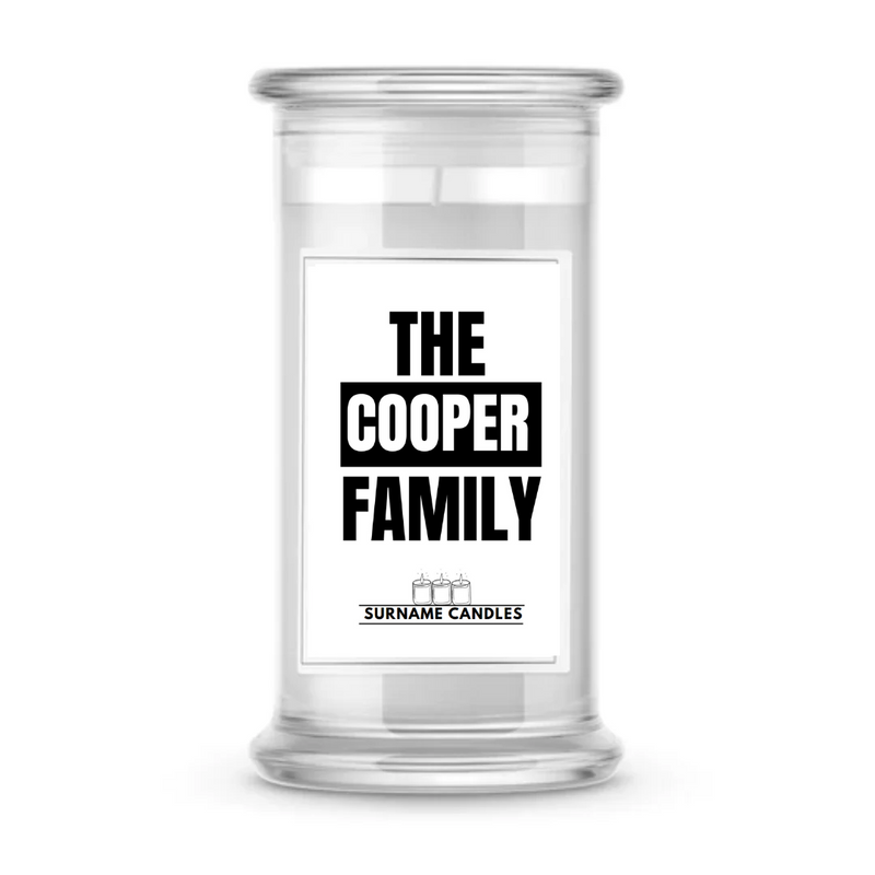The Cooper Family | Surname Candles