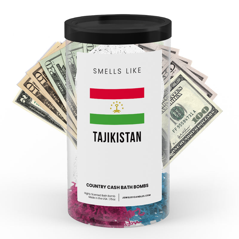 Smells Like Tajikistan Country Cash Bath Bombs