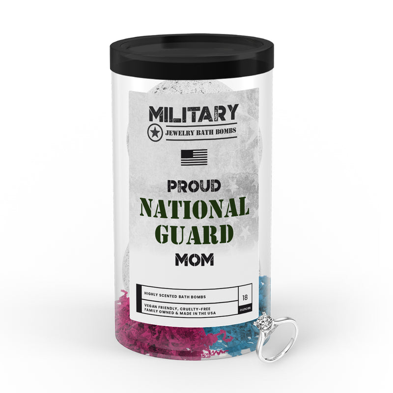 Proud NATIONAL GUARD Mom | Military Jewelry Bath Bombs
