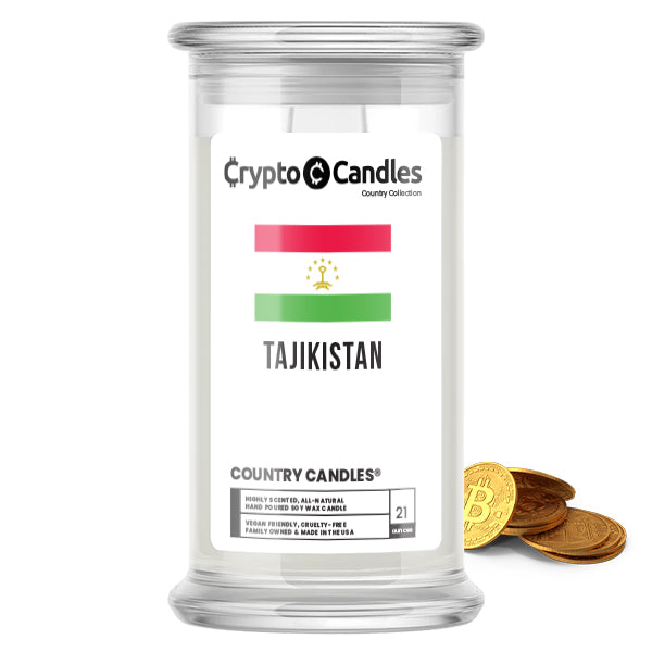 Tajikistan Country Crypto Candles