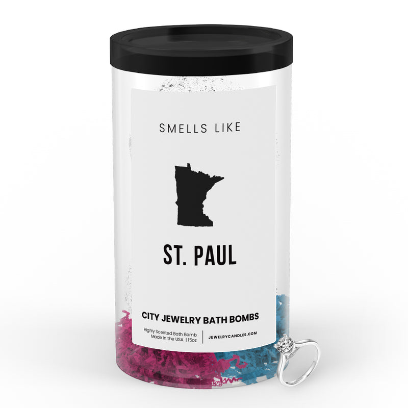 Smells Like St. Paul City Jewelry Bath Bombs