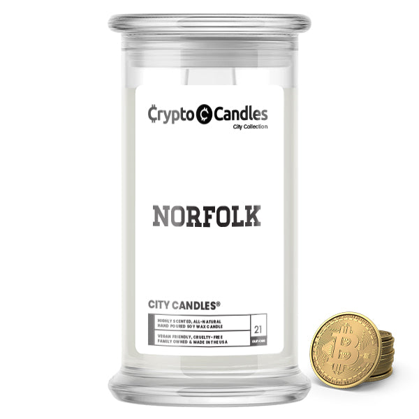 Norfolk City Crypto Candles