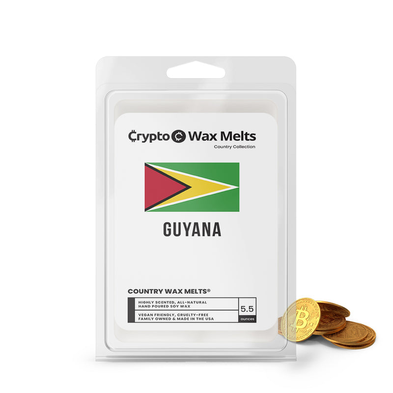Guyana Country Crypto Wax Melts