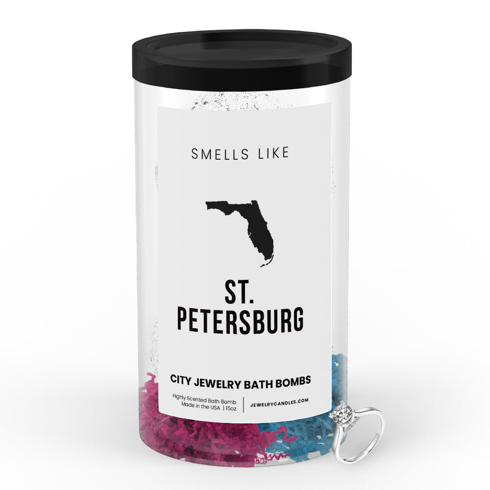 Smells Like St. Petersburg City Jewelry Bath Bombs