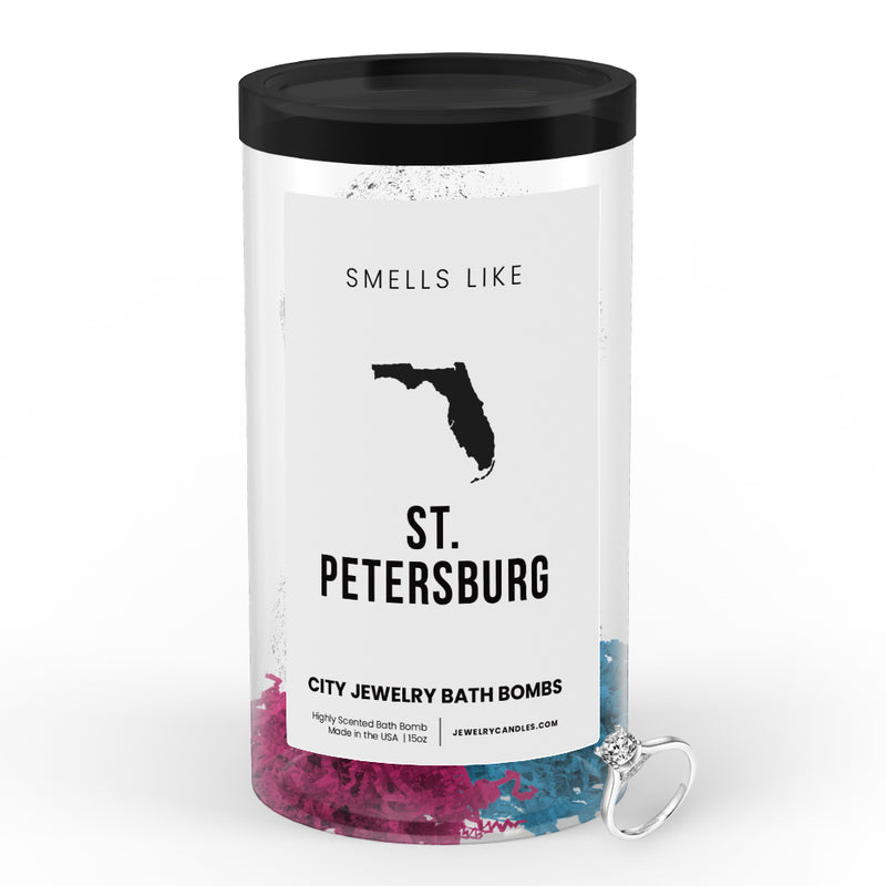 Smells Like St. Petersburg City Jewelry Bath Bombs