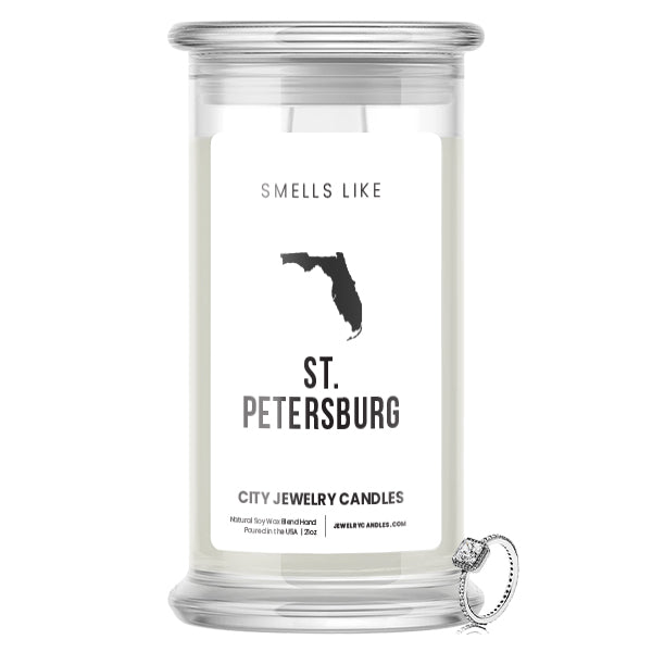 Smells Like St. Petersburg City Jewelry Candles