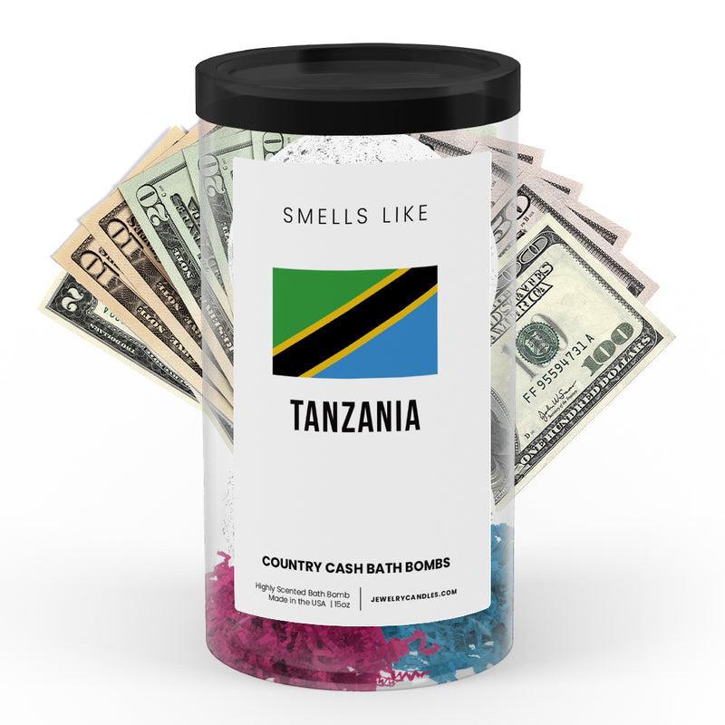 Smells Like Tanzania Country Cash Bath Bombs