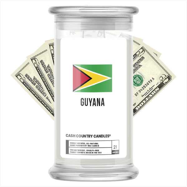 Guyana Cash Country Candles