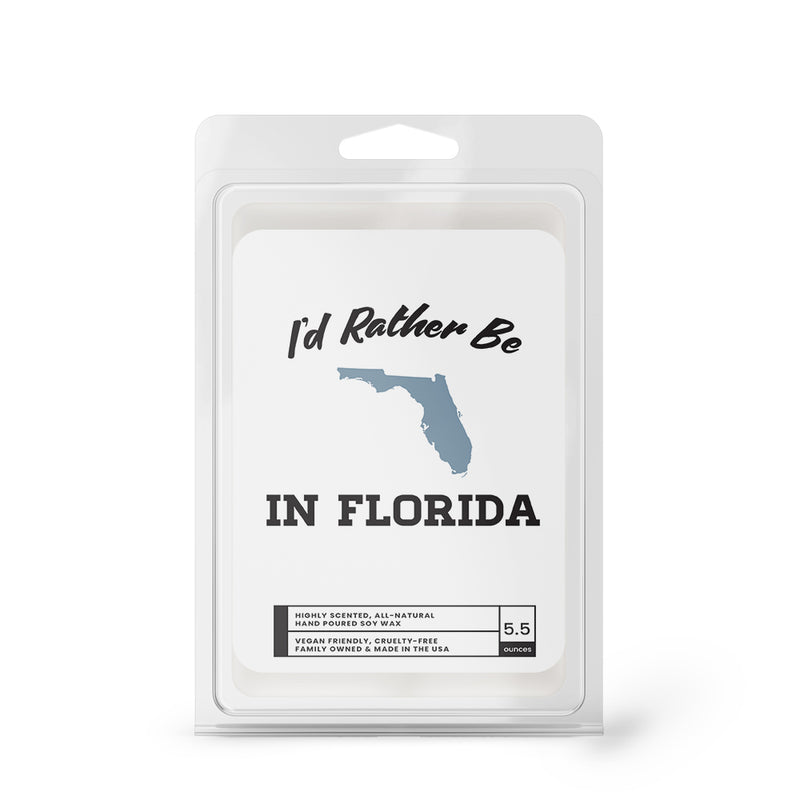 I'd rather be In Florida Wax Melts