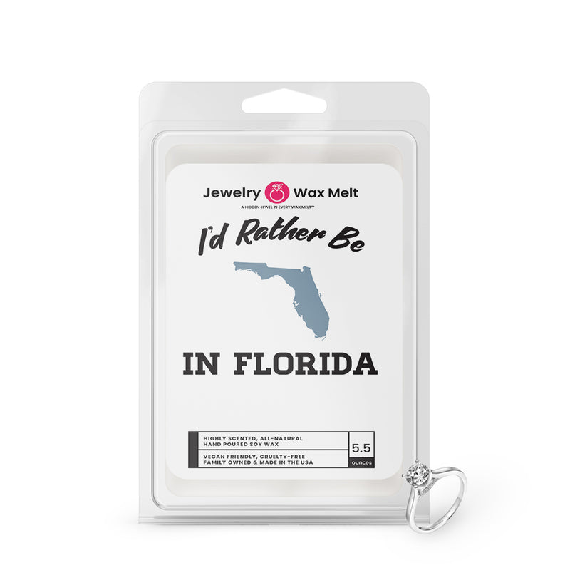 I'd rather be In Florida Jewelry Wax Melts