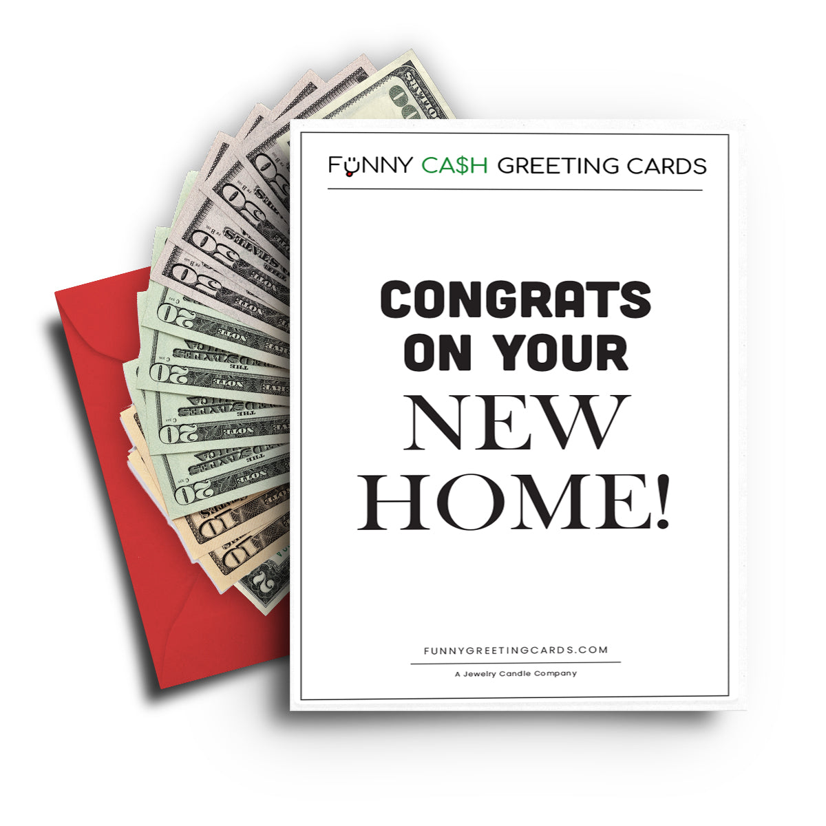 Congrats On Your New Home! Funny Cash Greeting Cards
