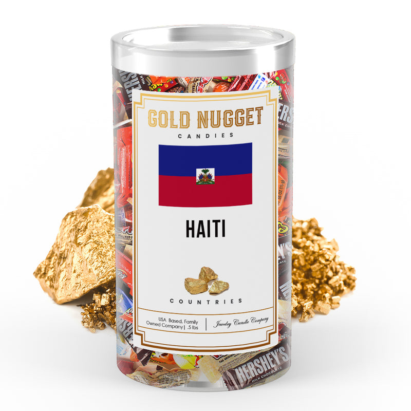 Haiti Countries Gold Nugget Candy