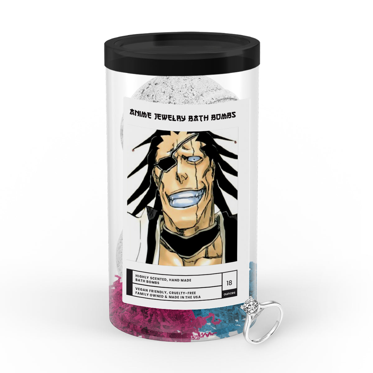 Zaraki, Kenpachi (更木 剣八) | Anime Jewelry Bath Bombs