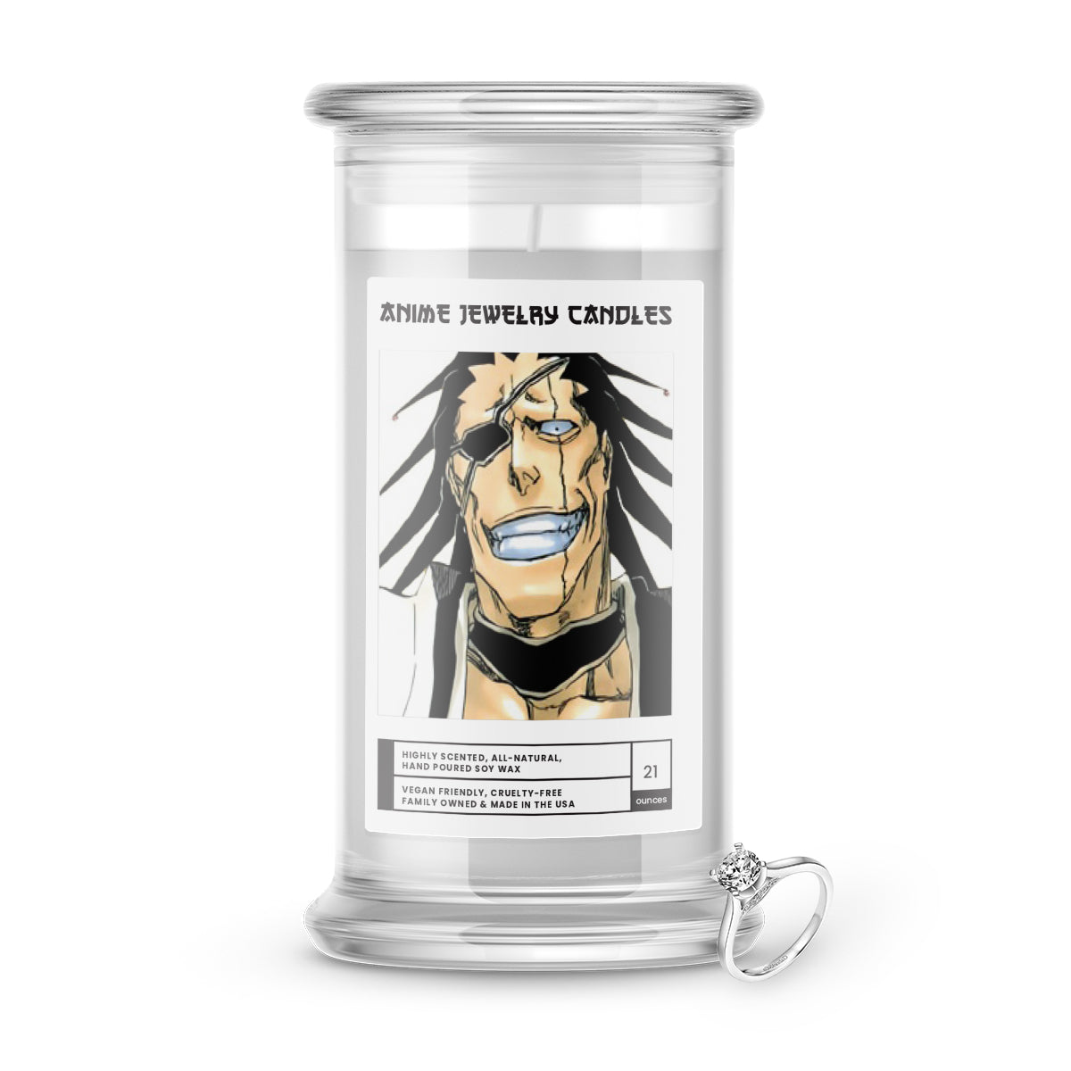 Zaraki, Kenpachi | Anime Jewelry Candles