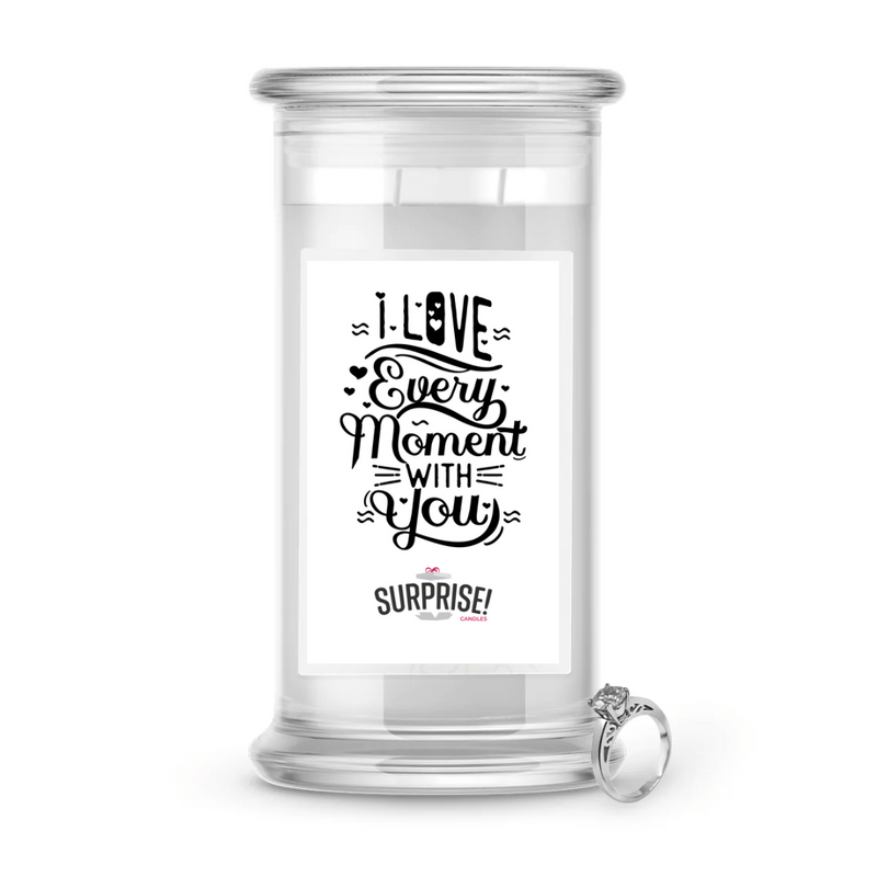I Love Every Moment  with You | Valentine's Day Surprise Jewelry Candles