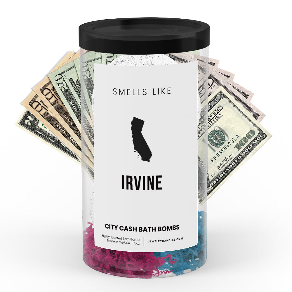 Smells Like Irvine City Cash Bath Bombs