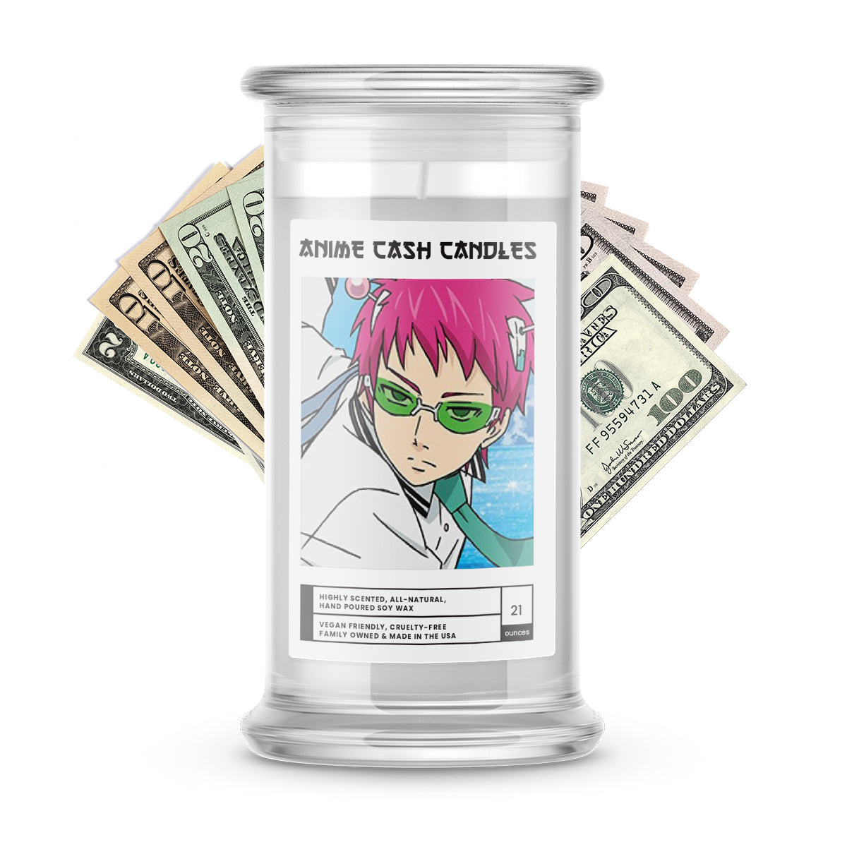 Saiki, Kusuo | Anime Cash Candle