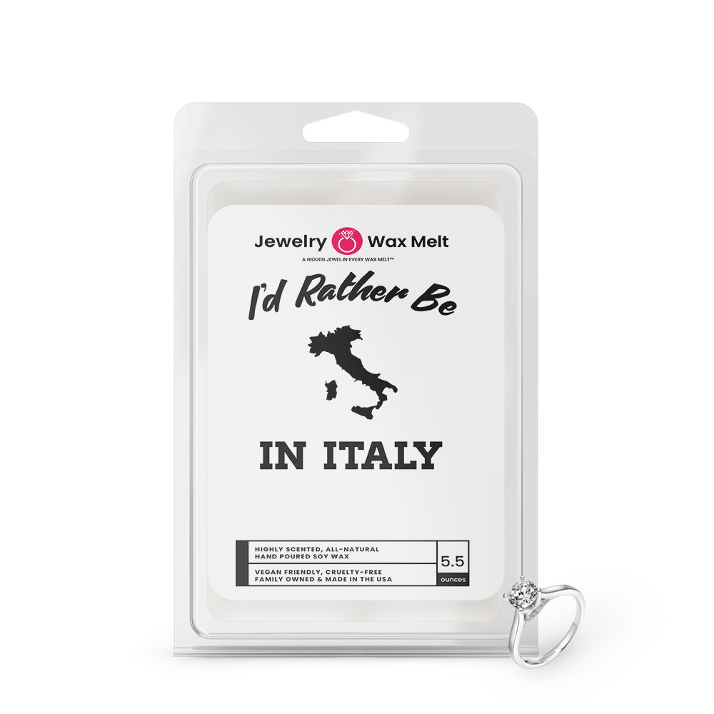I'd rather be In Italy Jewelry Wax Melts