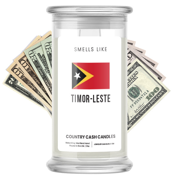 Smells Like Timor-Leste Country Cash Candles